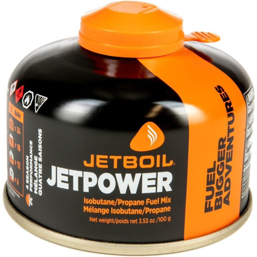 Jetboil Jetpower Fuel Gas Cartridge - 100g