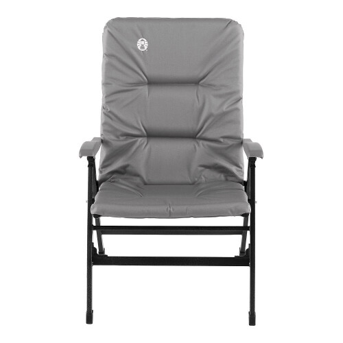 Coleman Coleman 8 Position Padded Recliner Chair - Grey 1