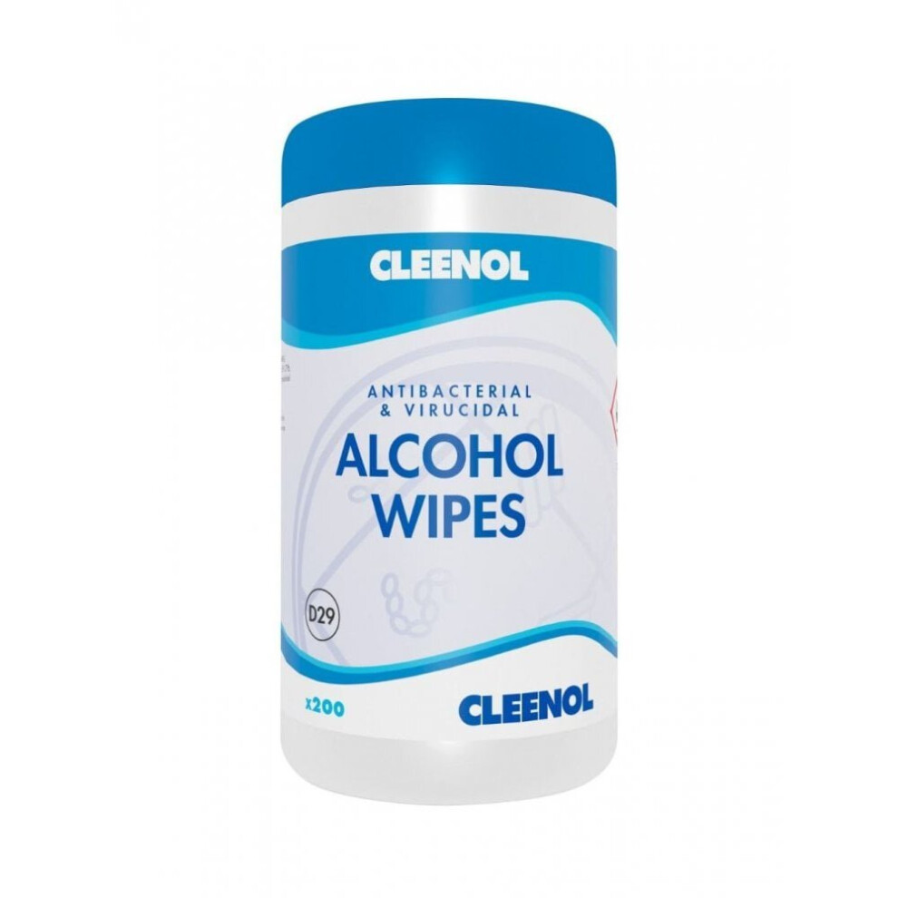 Cleenol Alcohol Wipes Per/200