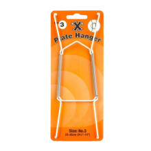 X Hooks No 3 Wall Plate Hanger Large 24-36cm