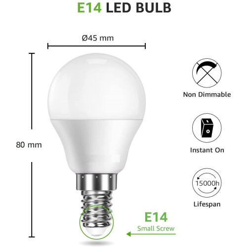 Screw in deals globe bulbs