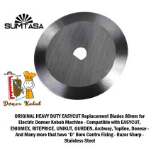 EASYCUT ENIGME 1X 80MM STAINLESS STEEL DONER KEBAB MACHIN SLICER BLADE