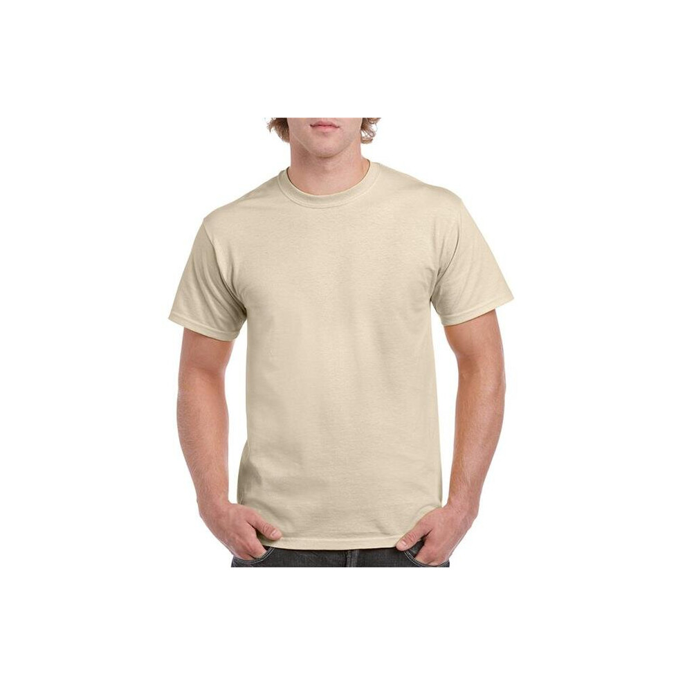 DDI 2338085 Gildan Heavy Cotton Men's T-Shirt - Sand  Medium Case of 12