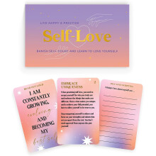 100 Self Love Affirmation Cards Motivational Positive Mental Health Gift Idea