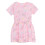 Disney (5-6 Years) Disney Princess Dress Girls Sundress Short Sleeved Cotton T-Shirt Tunic Dress 1