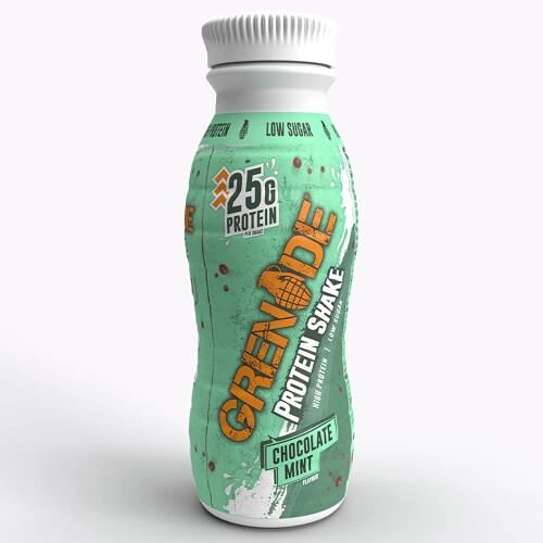 Grenade Grenade High Protein Shake, 8 x 330 ml - Chocolate Mint (Packaging May Vary) 1