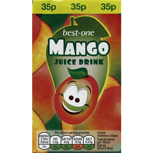 Bestone Mango Juice Drink 250ml (Pack of 27) 2