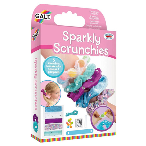Galt Sparkly Scrunchies