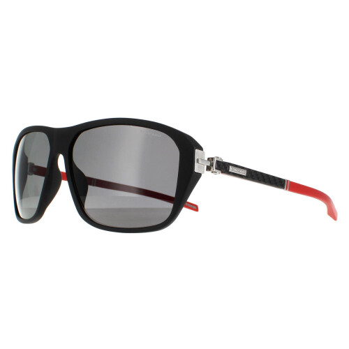 Chopard Chopard Sunglasses SCH292 703P Matte Sandblasted Black Smoke Polarized 1