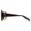 Alexander McQueen Alexander McQueen Sunglasses AM0378S 002 Tortoise Brown Gradient 3