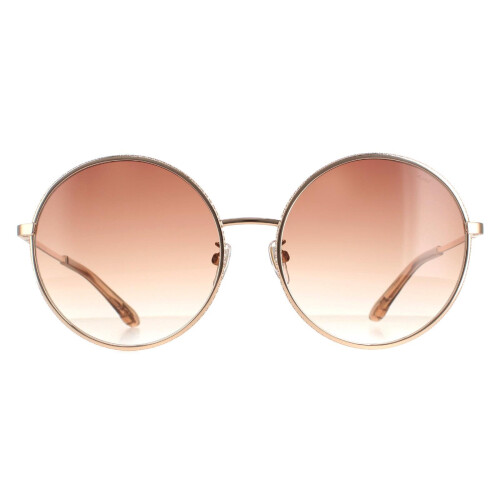 Chopard Chopard Sunglasses SCHF11V 08FC Shiny Copper Gold Brown Gradient