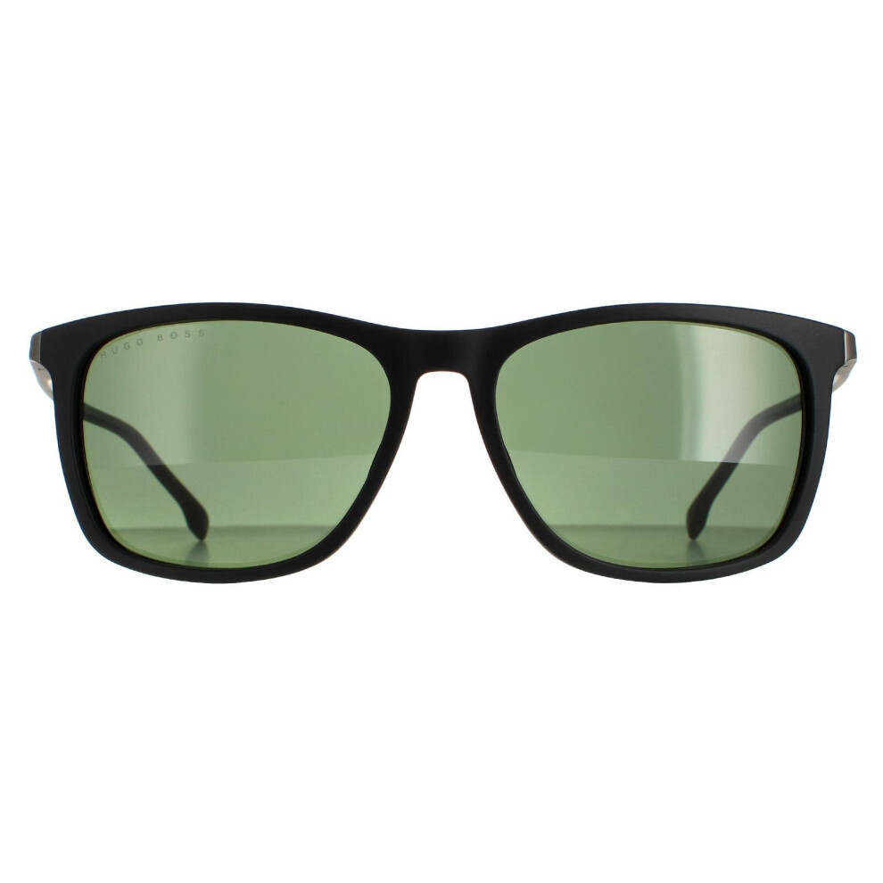 Hugo Boss Sunglasses Boss 1249/S/It 003 Qt Matte Black Green Green,Black