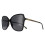 Jimmy Choo Jimmy Choo Sunglasses FEDE/S 807 IR Black Grey Blue 2