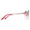 Chopard Chopard Sunglasses SCHF75S 0A39 Shiny Red Gold  Pink Gradient 4