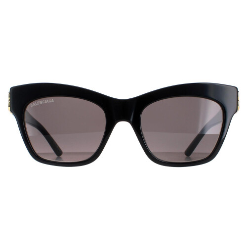 Balenciaga Balenciaga - BB0132S 001 Grau & Schwarz Sonnenbrille