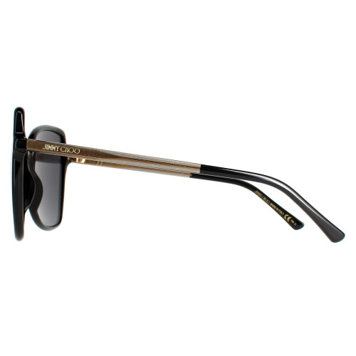 Jimmy Choo Jimmy Choo Sunglasses FEDE/S 807 IR Black Grey Blue 2