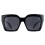 Jimmy Choo Jimmy Choo Sunglasses Eleni/G/S 807/IR Black Grey 1