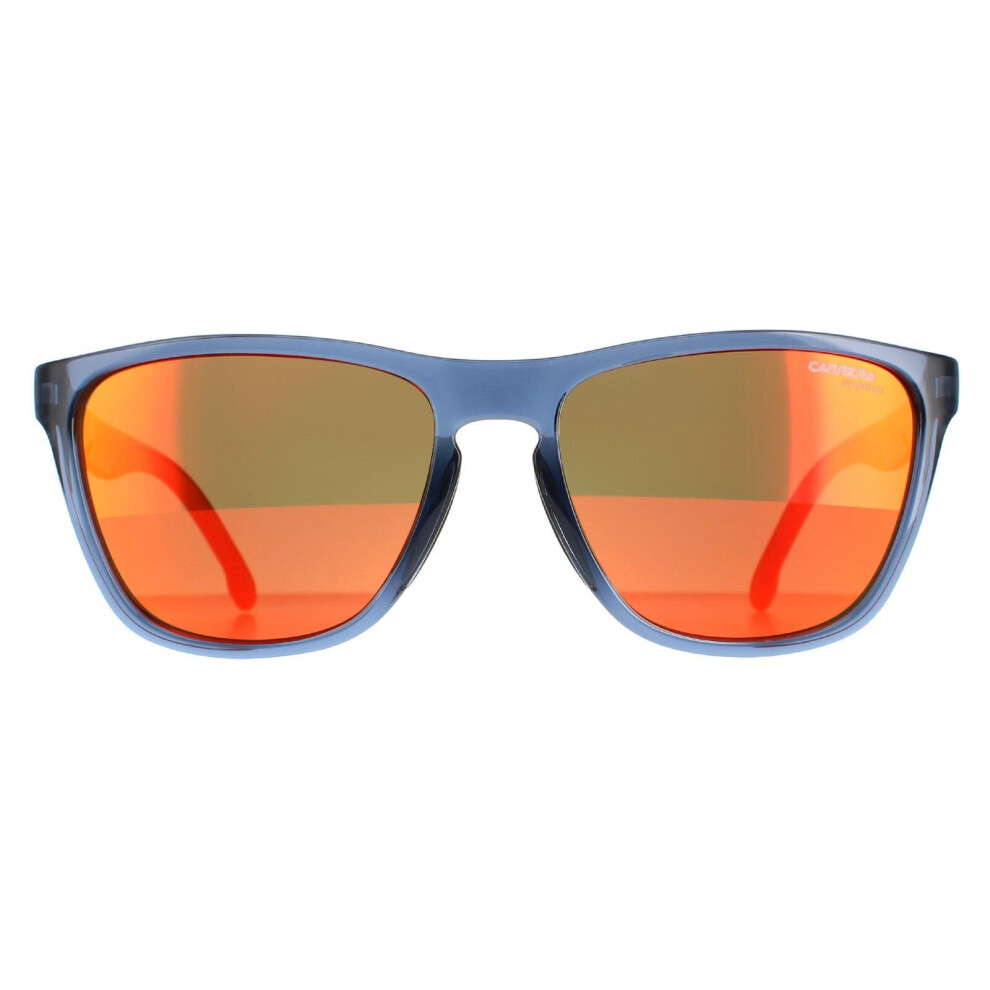 Carrera Sunglasses 8058/S Pjp Uw Blue Orange Flash Mirror Blue,Orange