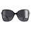 Jimmy Choo Jimmy Choo Sunglasses FEDE/S 807 IR Black Grey Blue 1
