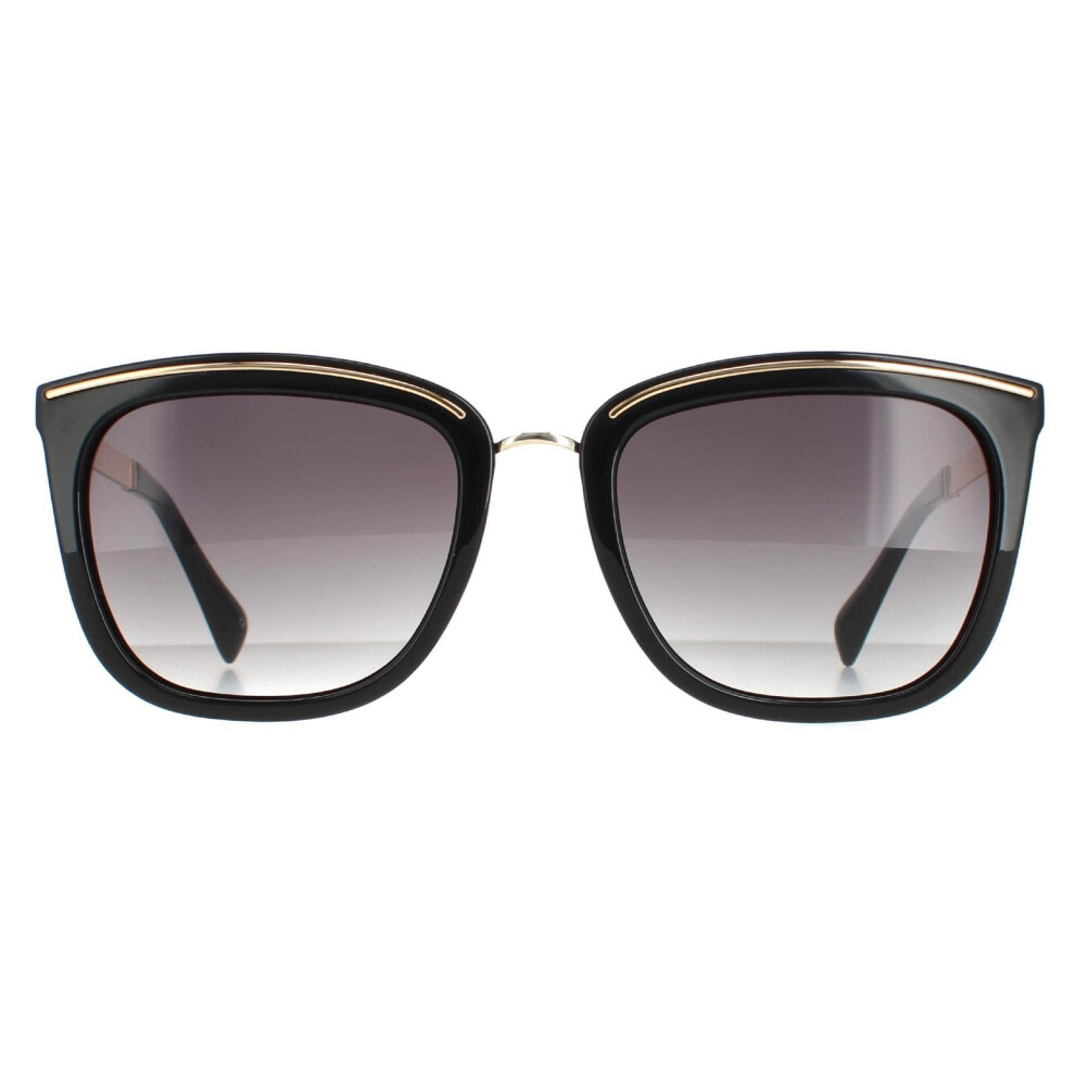 Karen Millen Sunglasses KM5044 001 Black  Grey Gradient