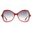 Chloe Chloe Sunglasses CH0001S 004 Dark Orange  Grey Gradient 1
