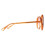 Chloe Chloe Sunglasses CH0007S 001 Transparent Dark Orange Orange Gradient 4