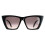 Alexander McQueen Alexander McQueen Sunglasses AM0299S 001 Black Grey 1