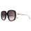Alexander McQueen Alexander McQueen Sunglasses AM0374S 001 Black Silver Grey Gradient 2