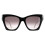 Alexander McQueen Alexander McQueen Sunglasses AM0375S 001 Black Silver  Grey Gradient 1
