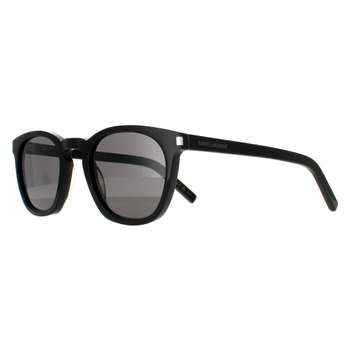 Yves Saint Laurent Saint Laurent Sunglasses SL28 002 Black Smoke 1
