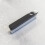 96mm Anthracite Grey & Polished Chrome Slab Handle 6