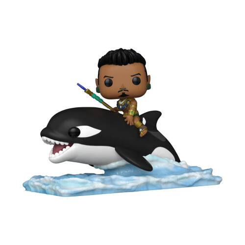 Funko Pop! Rides Figura de Vinyl Marvel Black Panther: Namor With Orca Super Deluxe - 116 - Outlet - Embalagem Original Danificada - Objecto derivado - Compra filmes e DVD na