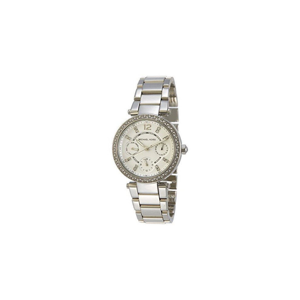Michael Kors Womens Mk5615 Parker Watch Silver