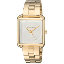 Montre femme Michael Kors Lake Gold-Tone Mk3644 - cadran ornée de cristaux, mouvement quartz, étanche 50 m, bracelet acier doré