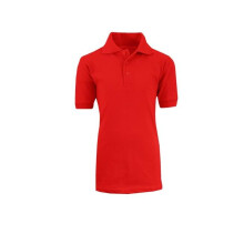 DDI 2290484 Boys' Red School Uniform Polo Shirt - Size 14 Case of 36