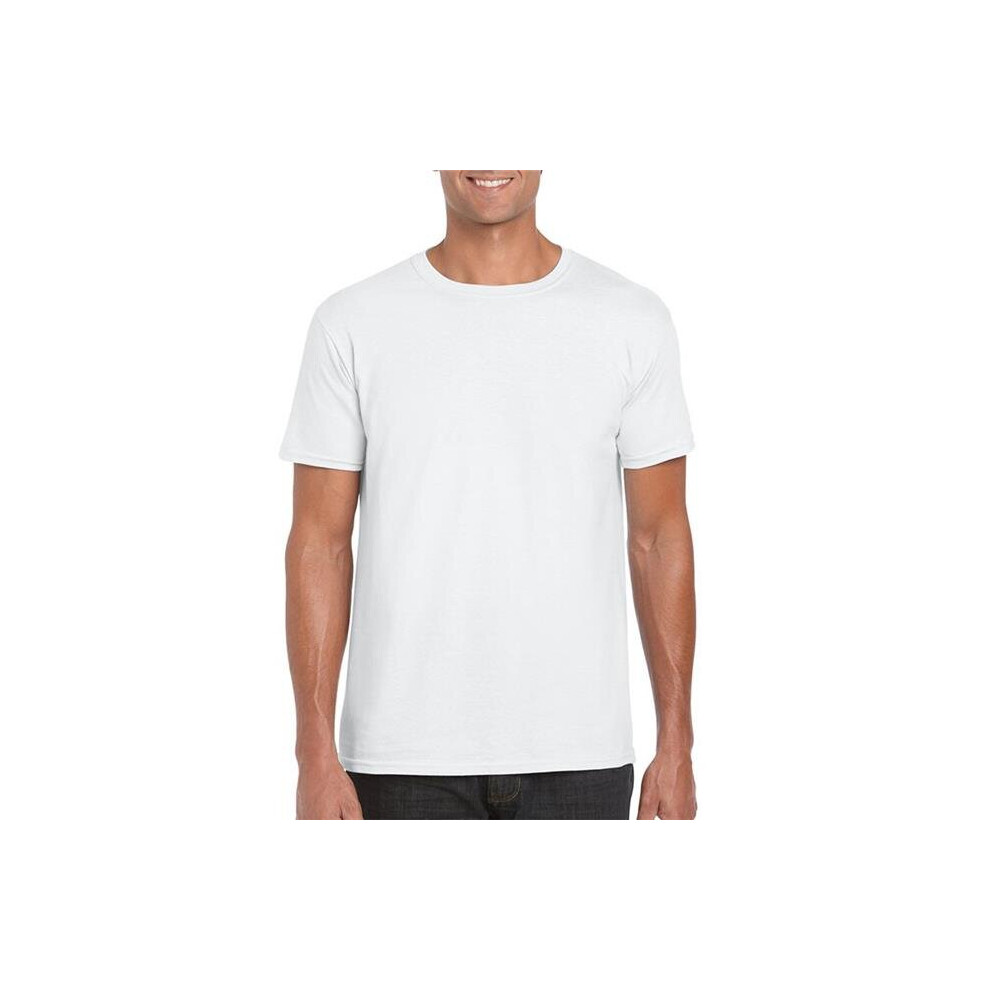 DDI 2327325 Gildan Men&apos;s Short Sleeve T-Shirt - White  Medium Case of 12