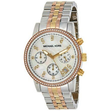 Michael Kors Damen Ritz Tri-Tone Uhr Mk5650