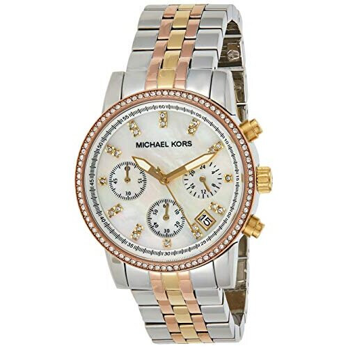 Michael Kors Michael Kors Mujer Ritz Tri-Tone Reloj Mk5650