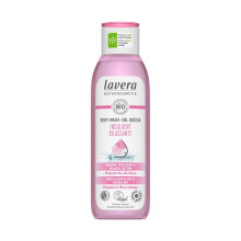 lavera Indulgent Body Wash - reiniging met biologische rozen en katoen - pH-neutrale formule