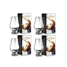 GLENCAIRN Kristallen Whiskeyglas, 4 Pack Cadeauset