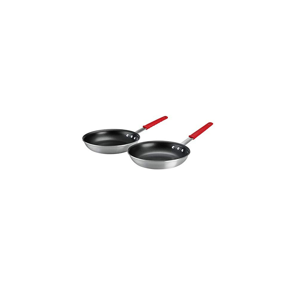 Tramontina Aluminum Nonstick Restaurant Professional 2-Piece 10" Fry Pan Set, Satin
