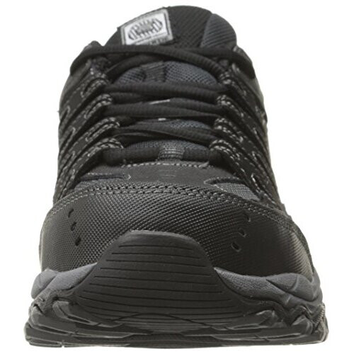 Skechers Skechers Ανδρικά Παπούτσια Cankton Με Ατσάλινη Μύτη, Ηλεκτρική Ασφάλεια, Μαύρο/Γκρι, 10 Wide 1