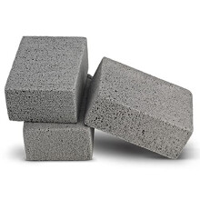 Maryton Grill Stone Reinigingssteen - Reinigingsset voor bakplaten en grills - Puimsteen voor het verwijderen van vlekken en barbecuevet, 3 stuks