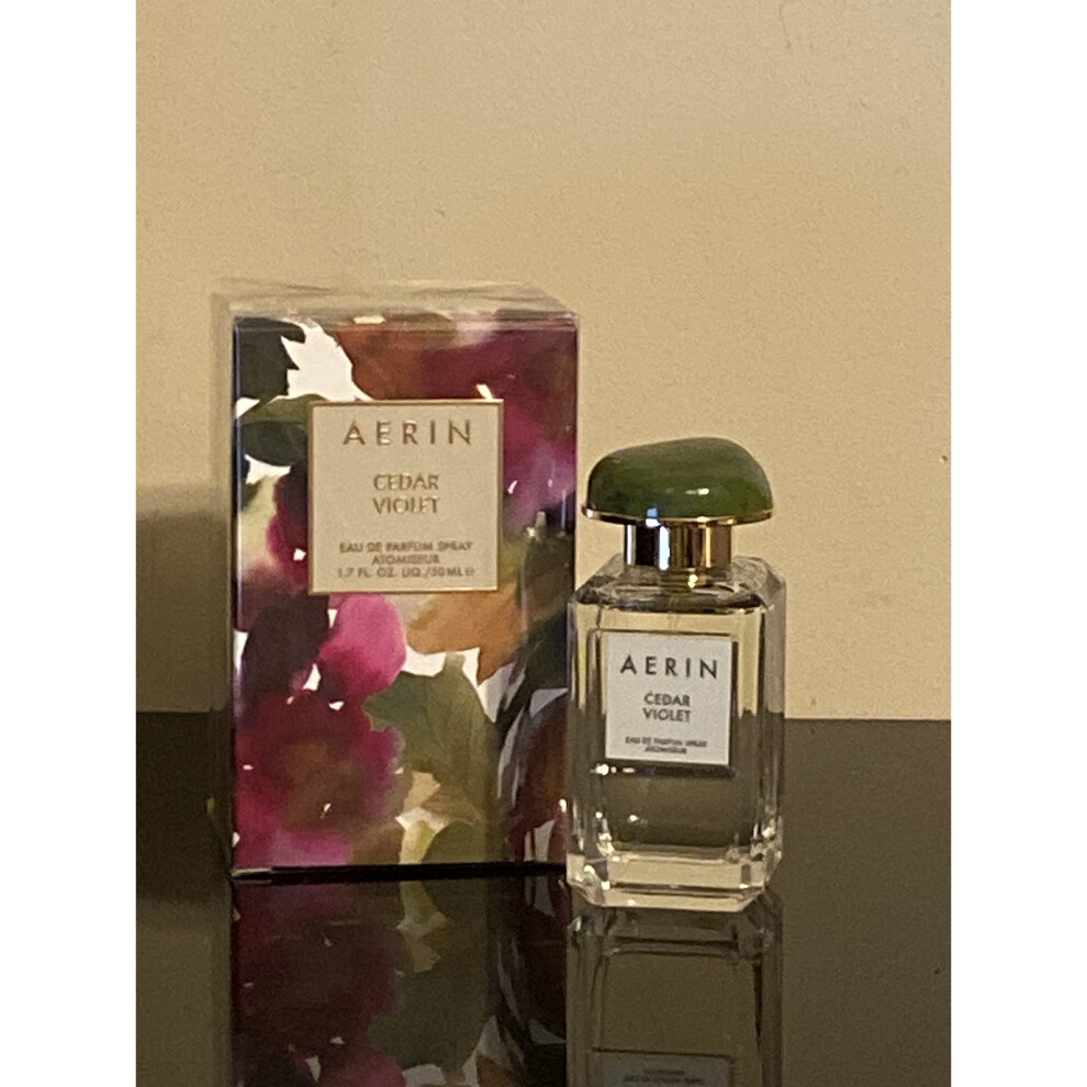 Aerin Cedar Violet Eau De Parfum Spray17 Oz50 Ml Nib