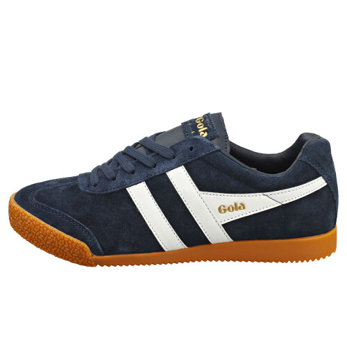 Gola (7) Gola Harrier Womens Classic Trainers in Navy White 2