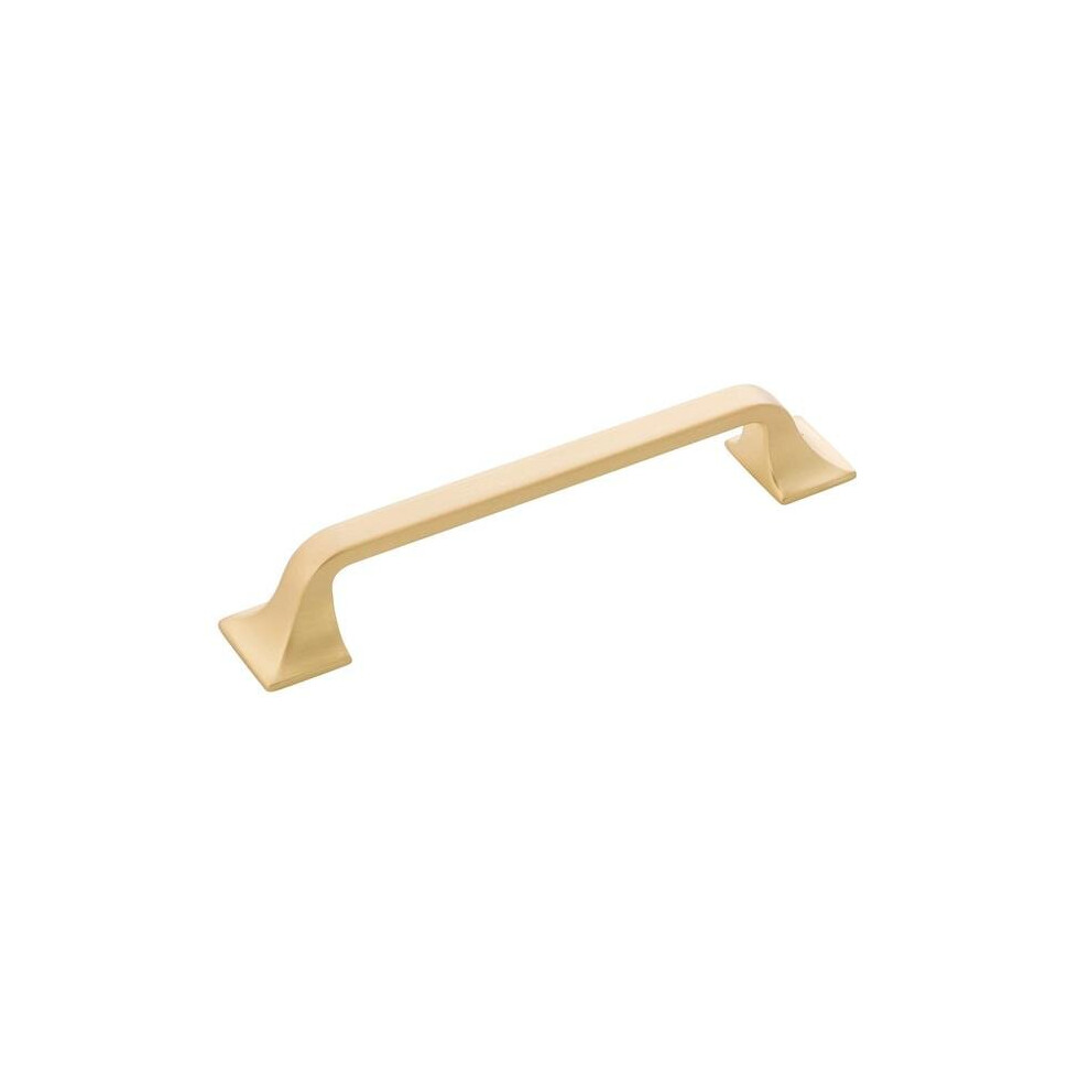 Belwith Bwh076702 Bgb 128 Mm C-C Forge Pull - Brushed Golden Brass 724086585816