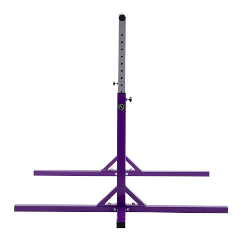 (Purple) Gymnastics Bar Adjustable Horizontal Kip High Bars 2