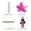 (Pink) Gymnastics Bar Adjustable Horizontal Kip High Bars 6