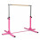 (Pink) Gymnastics Bar Adjustable Horizontal Kip High Bars 2