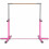 (Pink) Gymnastics Bar Adjustable Horizontal Kip High Bars 3